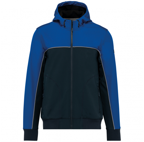 navy / royal blue Chaqueta softshell - 3 capas - Bionic-Finish® ECO Unisex