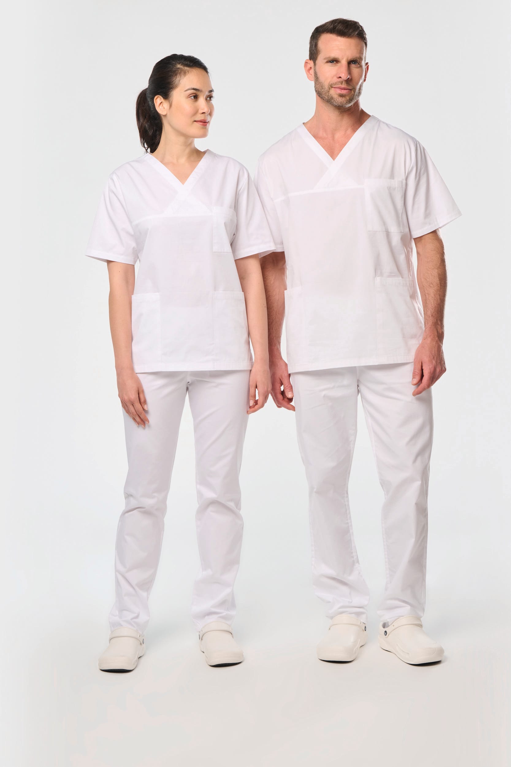 Casaca algodón manga corta - Unisex