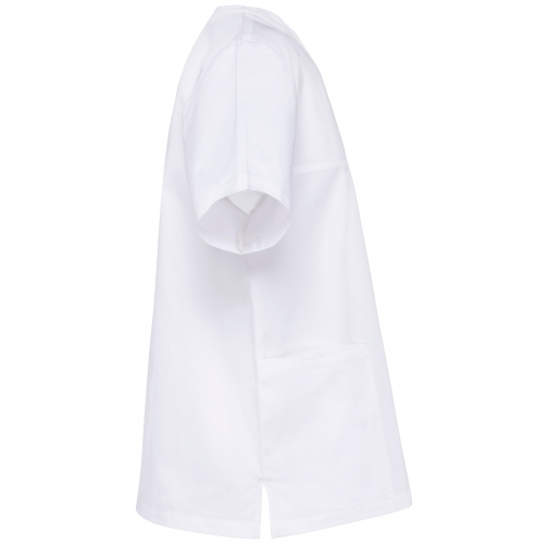 white Casaca algodón manga corta - Unisex