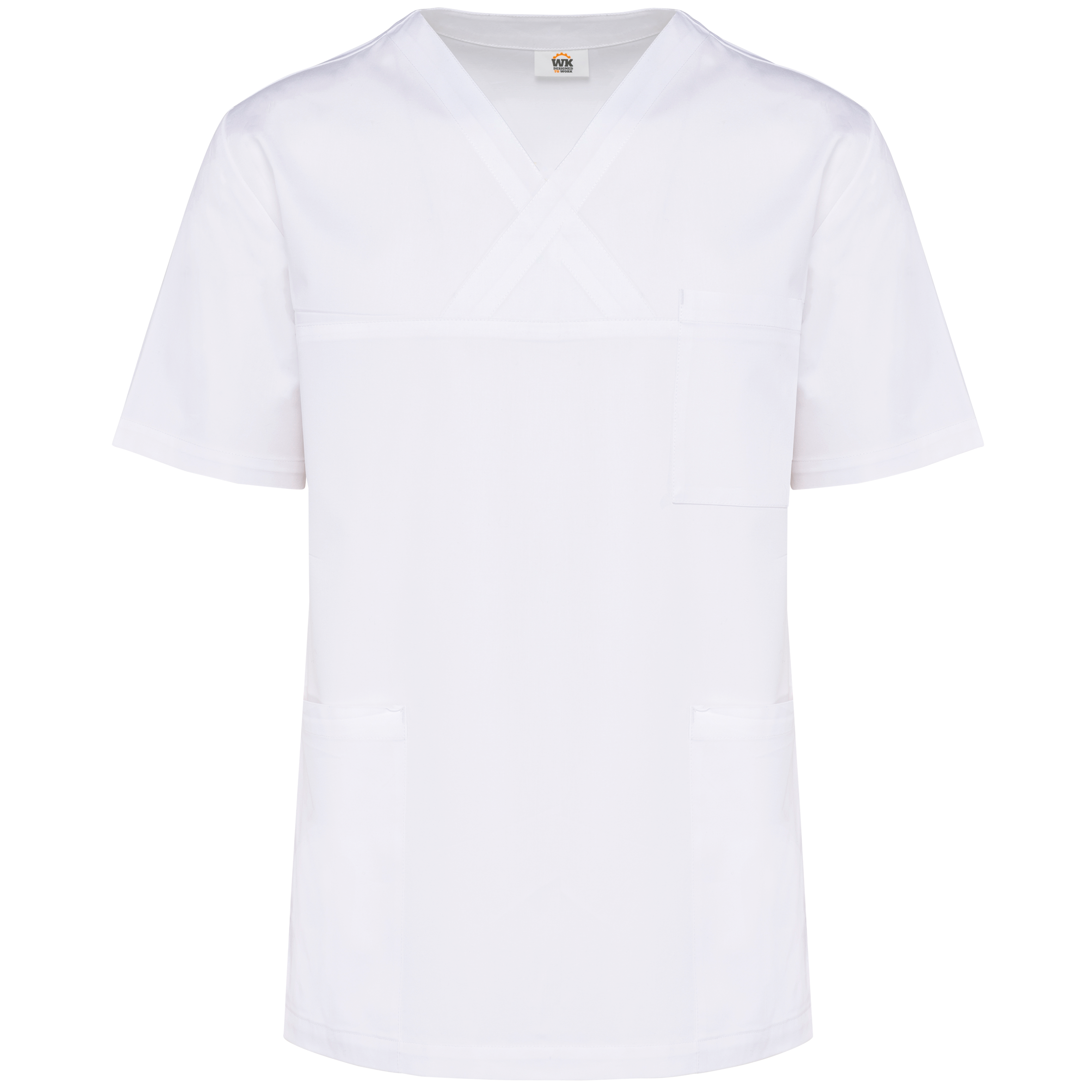 Casaca polialgodón manga corta – Unisex