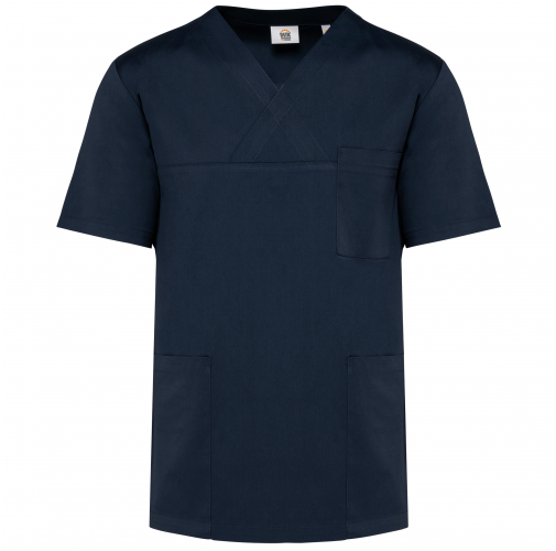 navy Casaca polialgodón manga corta – Unisex