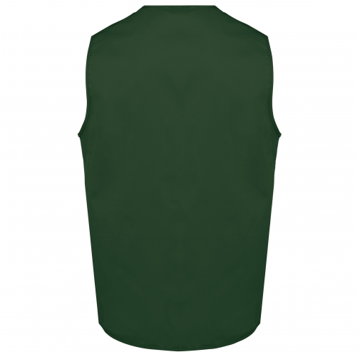 forest green Chaleco polialgodón multibolsillos - Unisex