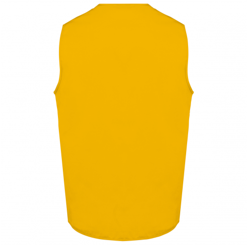 yellow Chaleco polialgodón multibolsillos - Unisex