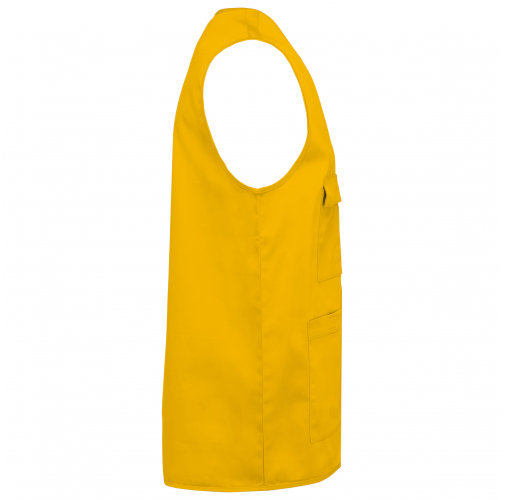 yellow Chaleco polialgodón multibolsillos - Unisex