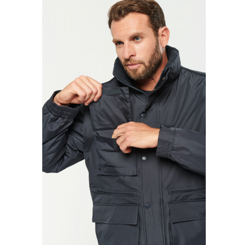 Parka workwear con mangas amovibles