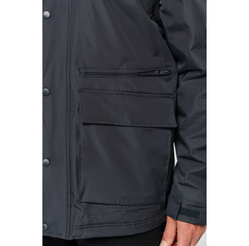 Parka workwear con mangas amovibles