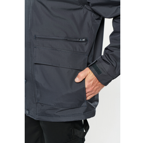 Parka workwear con mangas amovibles