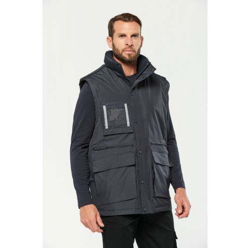 Parka workwear con mangas amovibles