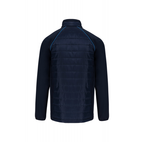 navy / light royal blue Chaqueta Day To day bimaterial - Unisex