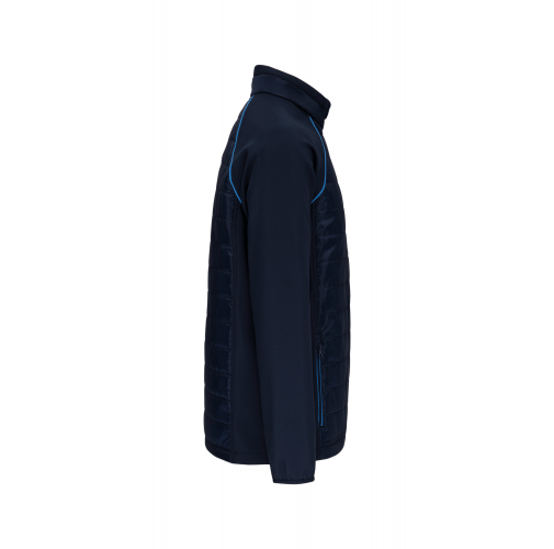 navy / light royal blue Chaqueta Day To day bimaterial - Unisex