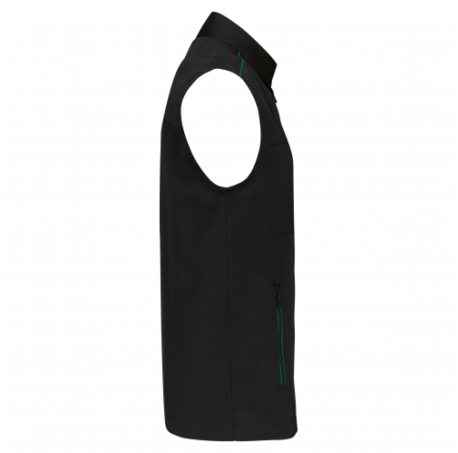 black / kelly green Chaleco Day To Day hombre