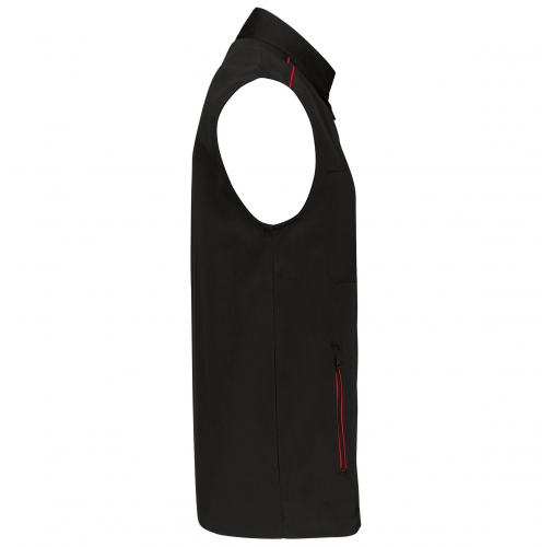 black / red Chaleco Day To Day hombre