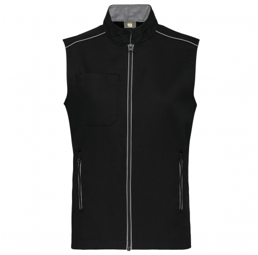 black / silver Chaleco Day To Day hombre