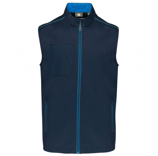 navy / light royal blue Chaleco Day To Day hombre