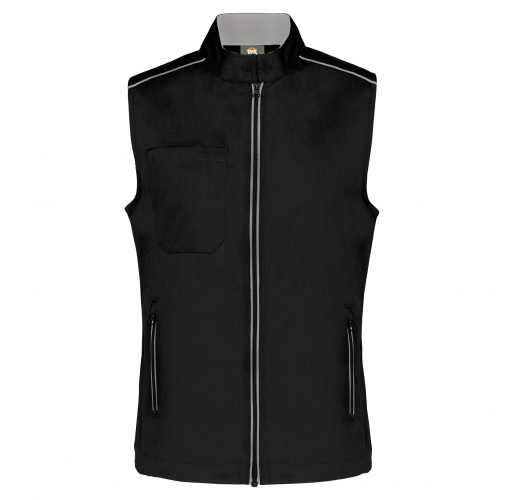 black / silver Chaleco Day To Day mujer