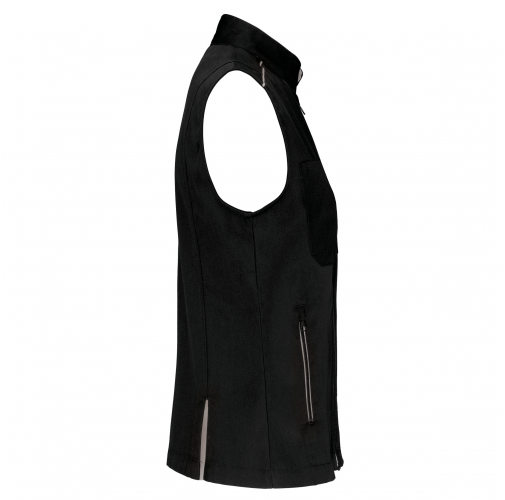 black / silver Chaleco Day To Day mujer