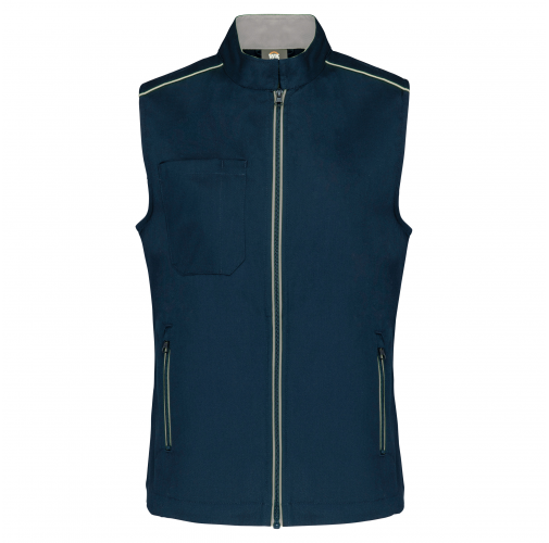 navy / silver Chaleco Day To Day mujer