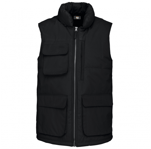 black Chaleco acolchado
