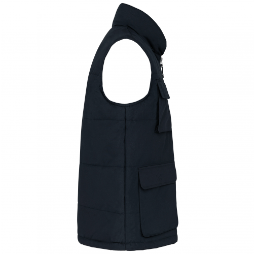 navy Chaleco acolchado