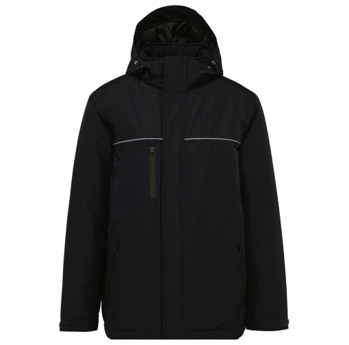 black Parka Performance con capucha - Unisex