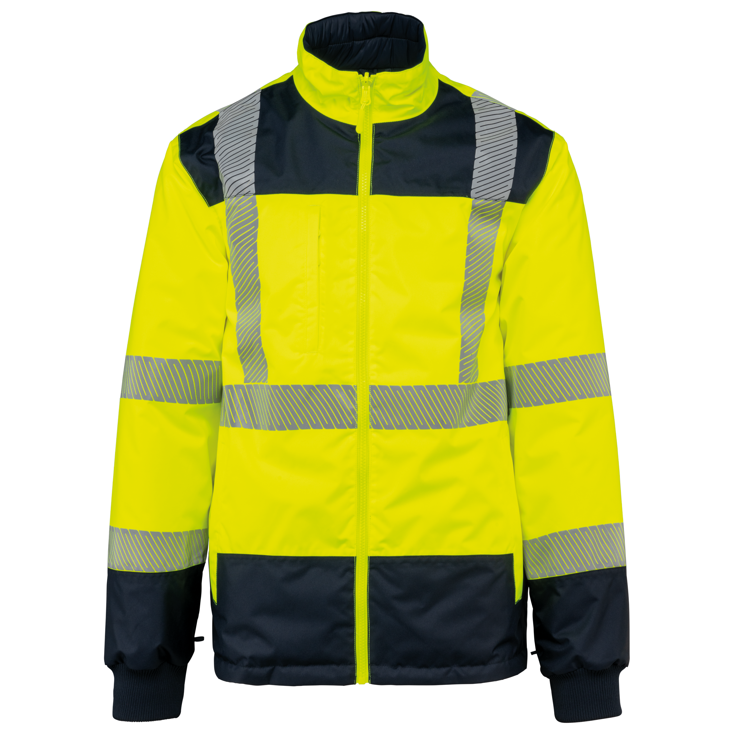 Parka de seguridad reciclada 4 en 1 unisex