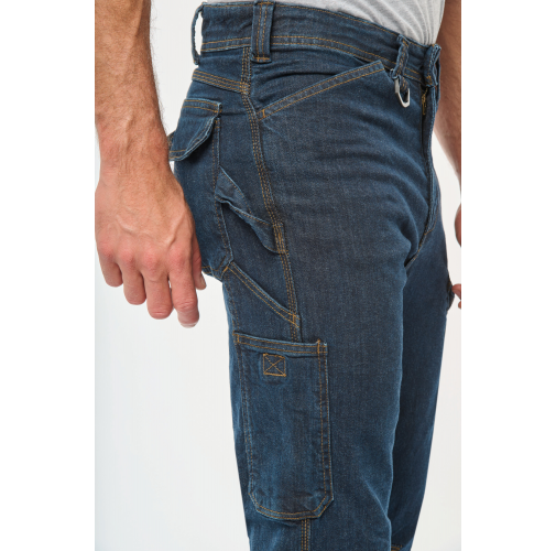 Vaquero multibolsillos hombre