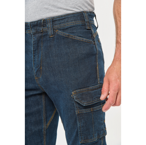 Vaquero multibolsillos hombre