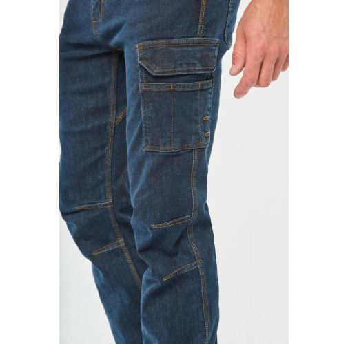 Vaquero multibolsillos hombre