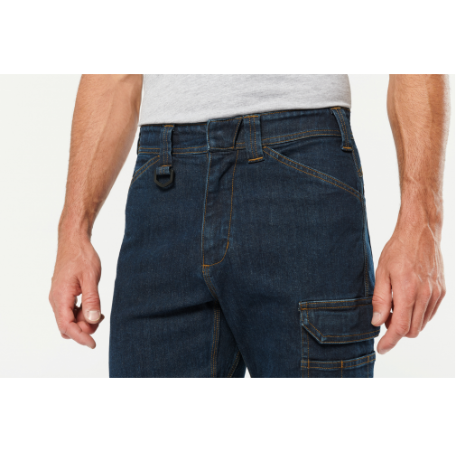 Vaquero multibolsillos hombre