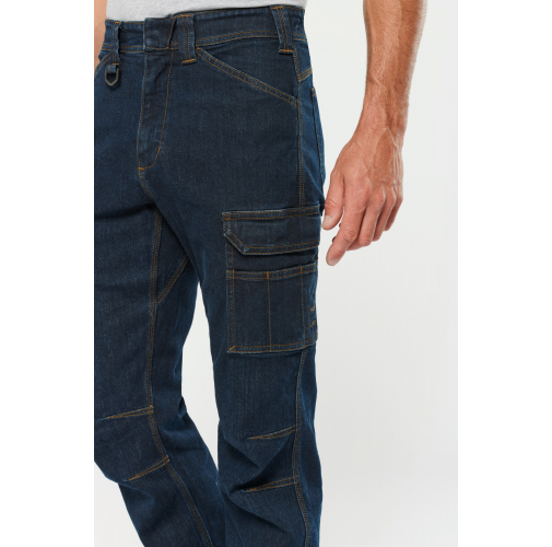Vaquero multibolsillos hombre