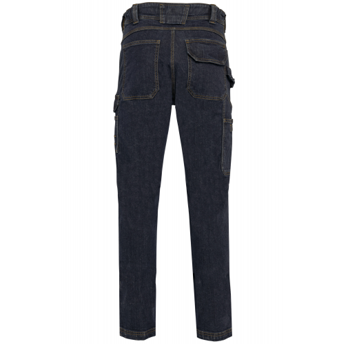 black rinse Vaquero multibolsillos hombre
