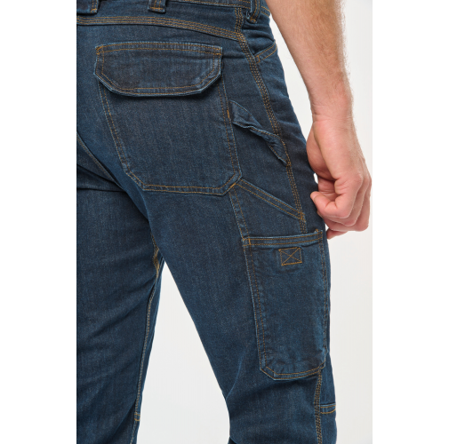 Vaquero multibolsillos hombre