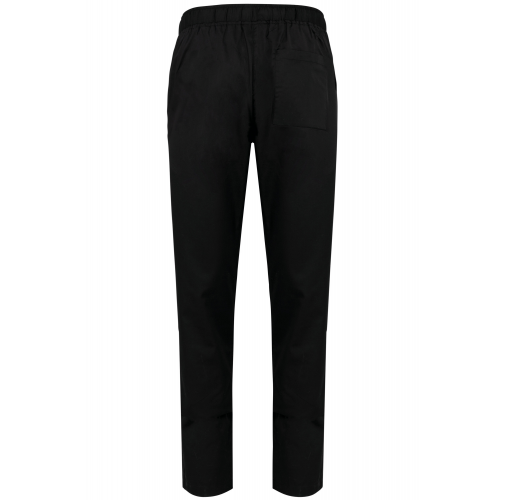 black Pantalón polialgodón hombre