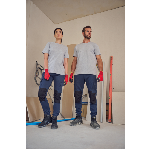 Pantalones cargo de felpa ecorresponsable hombre