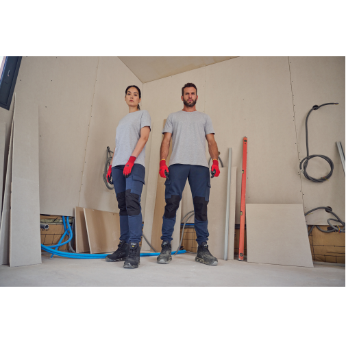 Pantalones cargo de felpa ecorresponsable hombre