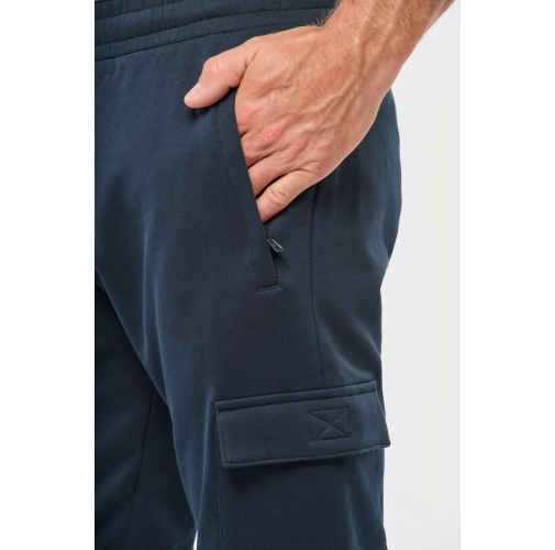Pantalones cargo de felpa ecorresponsable hombre