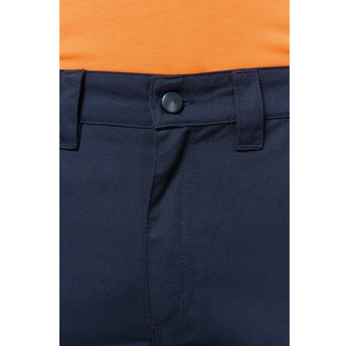 Pantalón cargo unisex con bajo elástico y tira reflectante