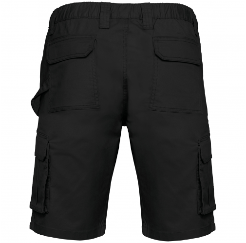 black Bermuda multibolsillos ecorresponsable hombre