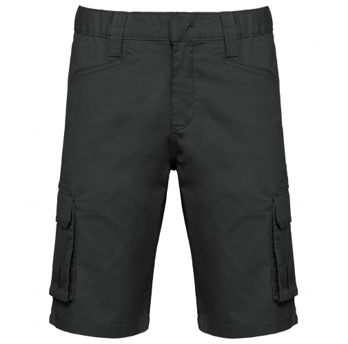 dark grey Bermuda multibolsillos ecorresponsable hombre