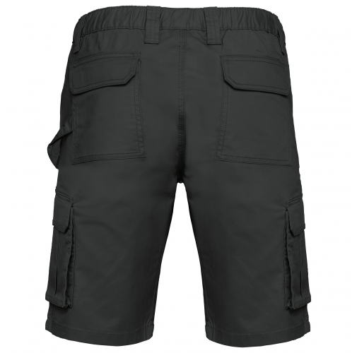 dark grey Bermuda multibolsillos ecorresponsable hombre