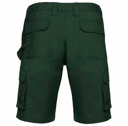 forest green Bermuda multibolsillos ecorresponsable hombre