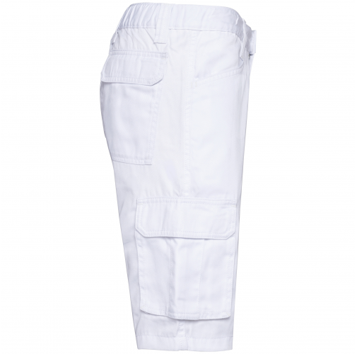 white Bermuda multibolsillos ecorresponsable hombre