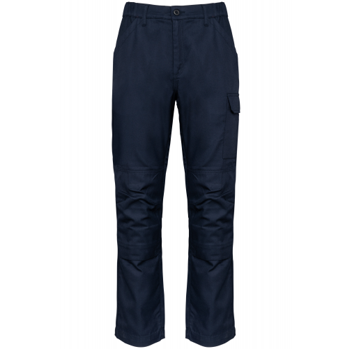 navy Pantalón de trabajo multibolsillos hombre