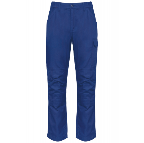 royal blue Pantalón de trabajo multibolsillos hombre