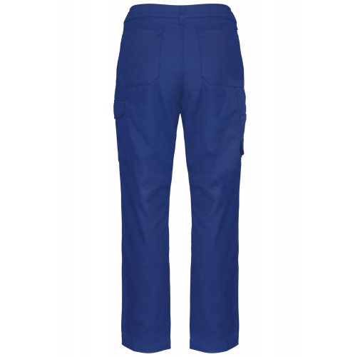 royal blue Pantalón de trabajo multibolsillos hombre