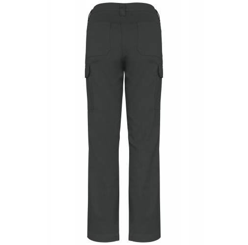 dark grey Pantalón de trabajo multibolsillos mujer