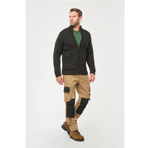 Pantalón de trabajo bicolor hombre