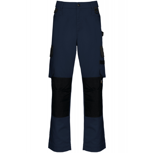 navy / black Pantalón de trabajo bicolor hombre