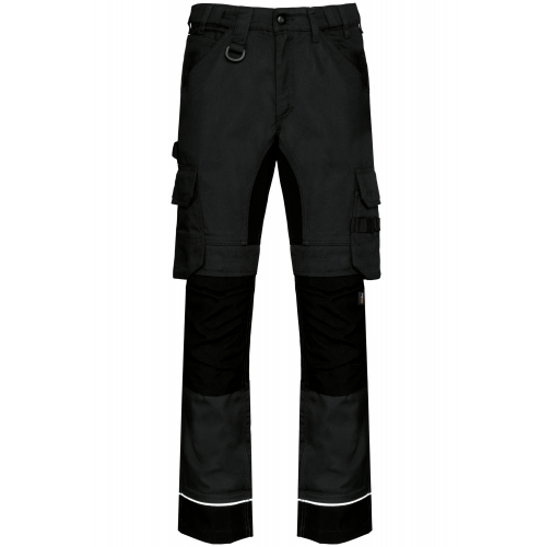 black Pantalón de trabajo performance reciclado hombre