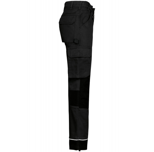 black Pantalón de trabajo performance reciclado hombre